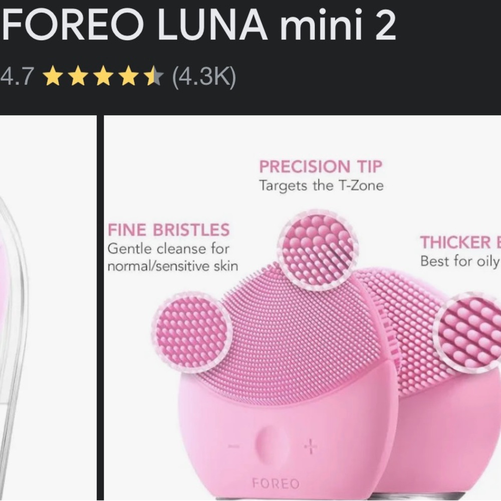 FOREO Loreo 2 mini face cleaning